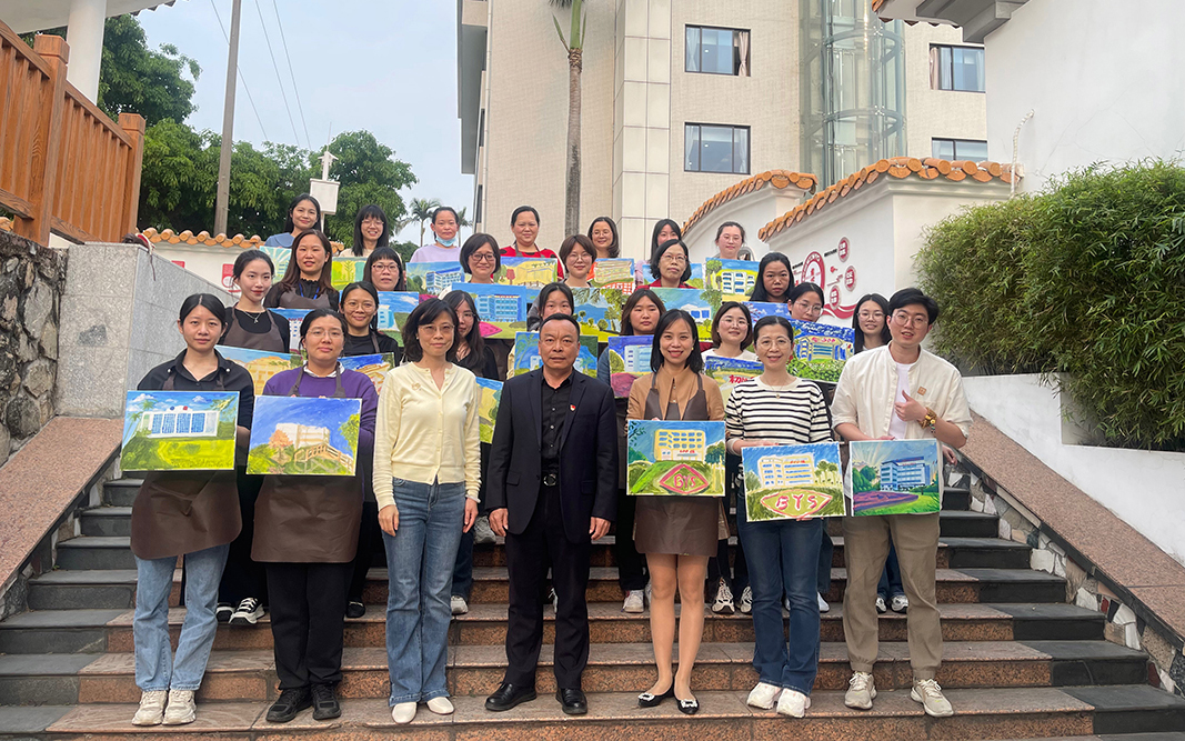 绘就漂亮 擘画蓝图丨总厂举行“迎厂庆·庆三八”油画体验活动