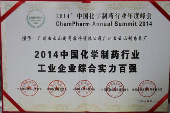 J9国际站荣获中国化学制药工业企业综合实力百强等多个声誉 - J9国际站