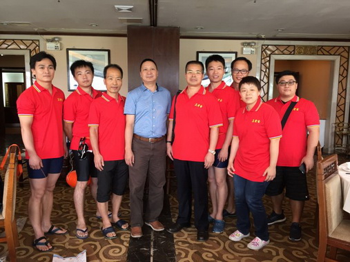 厂区健儿  横渡珠江  偕行奥运-党团文化-J9国际站