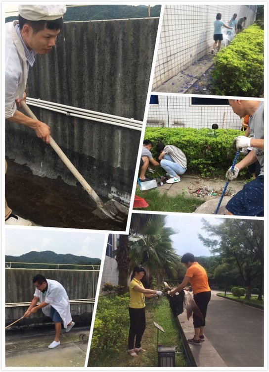 党员先锋践行“两学一做”——记第一党支部美化厂区义务劳动主题党日活动 - J9国际站